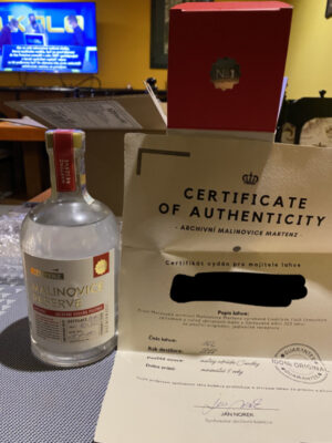 obrázek Martenz Malinovice Reserve 2018 s certifikátom