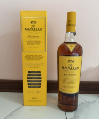 obrázek JEN 6500Kč! MACALLAN EDITION No.3 SUPER STAV 750ml RARITA
