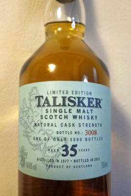 obrázek Talisker 35 years 1977 – bottled 2012 Limited Edition