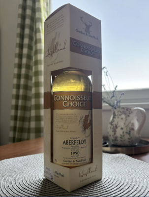 obrázek Aberfeldy 1990 / 2009 — Gordon & MacPhail Connoisseurs Choice, 19YO, Refill Sherry, 43% — SEALED
