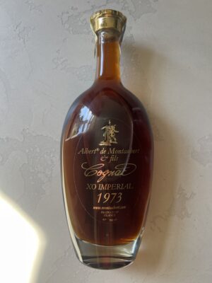 obrázek Cognac Albert de Montaubert & Fils XO Imperial 1973, 0,7 l, 45 % – neotevřená láheV