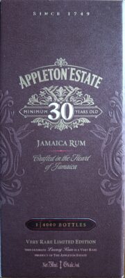 obrázek Apleton estate 30YO 45% 0,7l