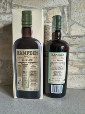 obrázek Velier Hampden Estate 2010 Pure Single Jamaican LROK 11yo 47% 700ml