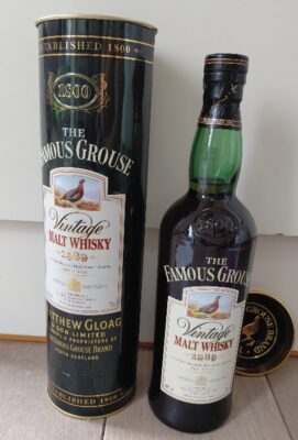 obrázek The FAMOUS GROUSE Vintage MALT WHISKY 1989