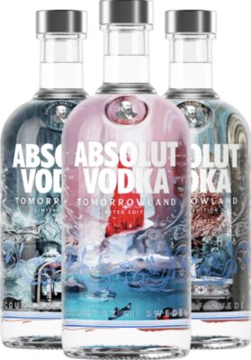obrázek Absolut vodka Set Tomorrowland 2025 edition