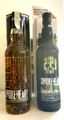 obrázek Smokehead 43% (cca 2011) + unfiltered 46%