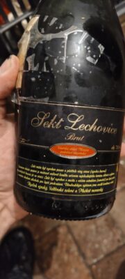 obrázek Raritní Sekt Lechovice Brut (2009) – Dražba z dna Vranovské přehrady
