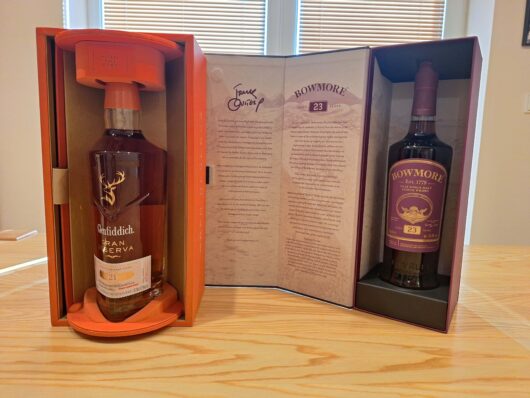 obrázek Glenfiddich 21yo & Bowmore 23 yo