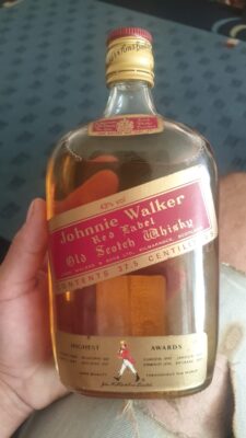 obrázek Vintage Johnnie Walker Red Label (37,5 cl, 43 %) – přelom 70./80. let