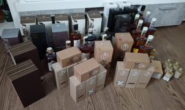 sbírka CZ whisky – přes 40 lahví