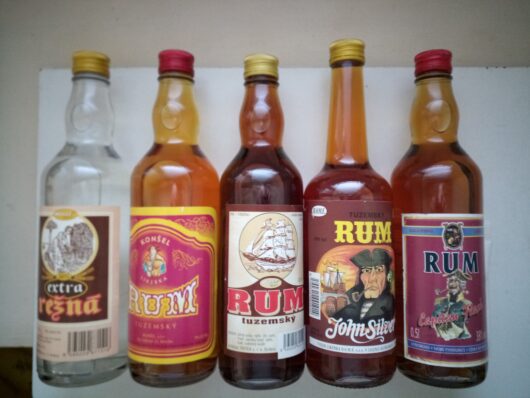 obrázek Vodka-Rum-Becherovka-Whisky : Rok 96-97-98-99-00-09…