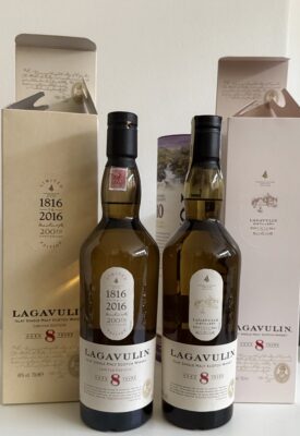 obrázek Lagavulin 8 200 anniversary 48% + 8 48%
