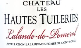 Château les Hautes Tuileries Lalande de POMEROL – SLEVA
