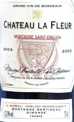 obrázek Château Montagne – Saint-Émilion La Fleur – SLEVA