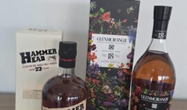 Prodám whisky set: Limitovaná Glenmorangie 18yo a česká rarita Hammer Head 23yo
