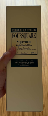 obrázek Velier & Foursquare 2004 Supernum 21yo 55% 700ml