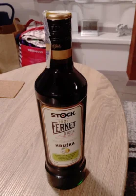 obrázek Fernet Stock hruška 0,5L