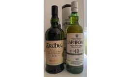 Ardbeg Ten 61.7% + Laphroaig 10 60.1% (batch 12)