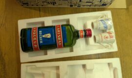 Retro dárkové exportní balení Becherovky 19.4.1978