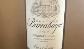 Château Barrabaque Canon-Fronsac