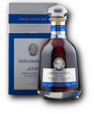 obrázek Diplomático Single Vintage 12y 2004 0,7l 43%