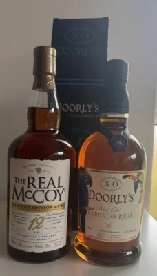 obrázek Real McCoy 12 46% Madeira finish + Doorly’s XO