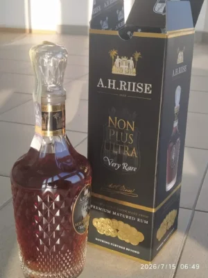 obrázek A.H.Riise / Old St. Croix Non Plus Ultra Very Rare 0,7l 42% GB